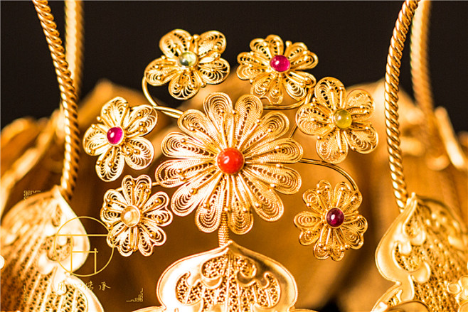 万宝德花丝莲花冠淘宝网