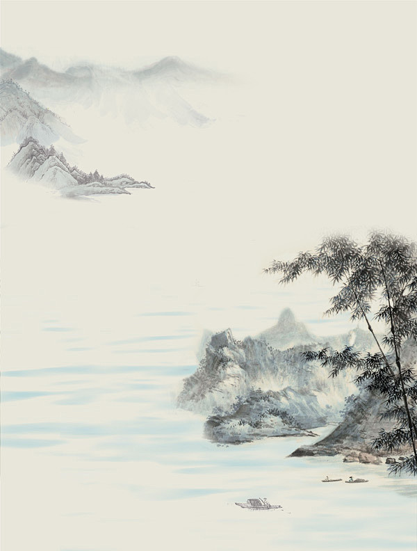 水墨风景画