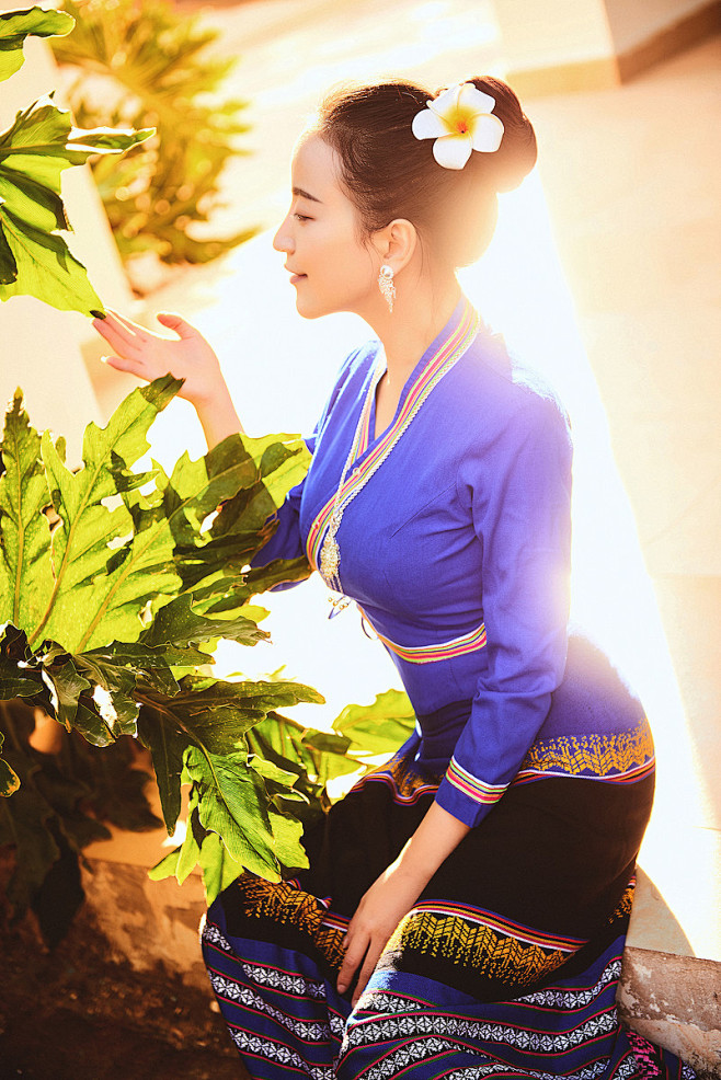 yy瑶儿从琦琦nikki转采于2018-11-14 15:23:56西双版纳/傣族美女模特