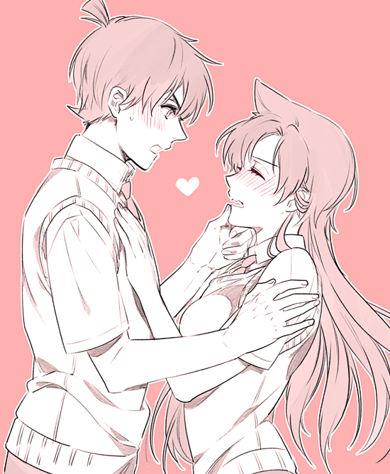 名侦探柯南新兰工藤新一毛利兰twiroahuduki