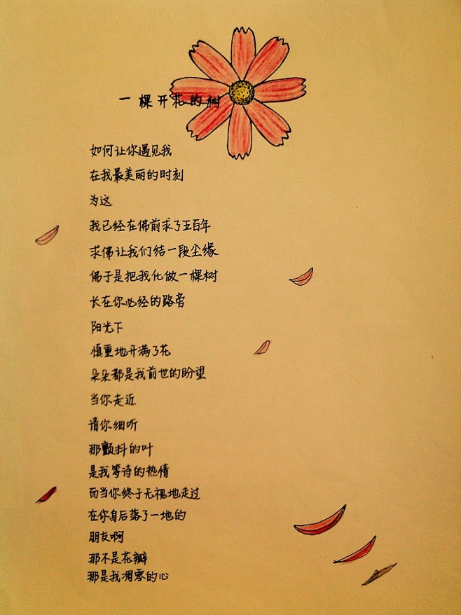 宁馨郁金香采集到时光如水——席慕容诗集赏欣