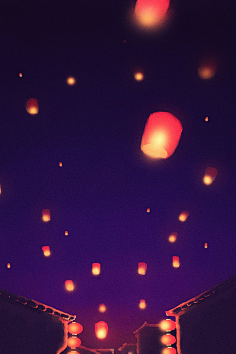 幸运星花采集到节日背景