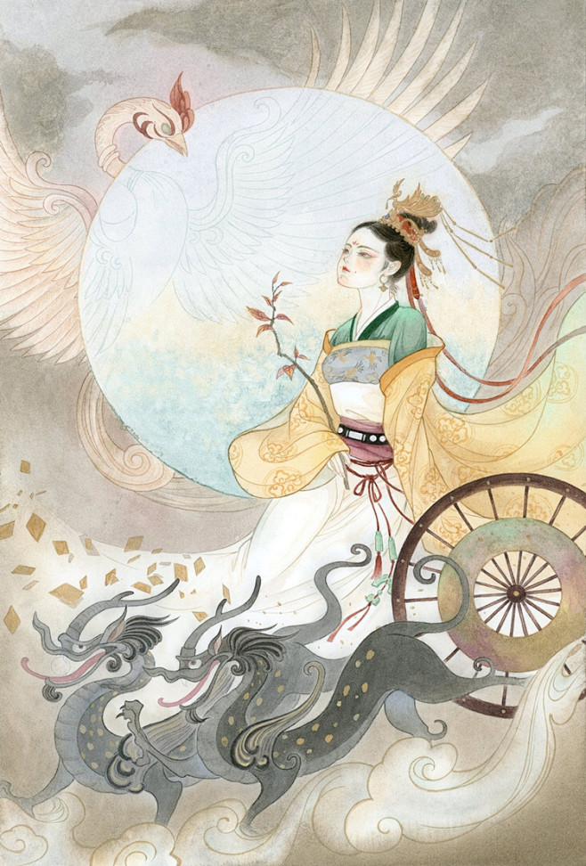 com 羲和2 | 南山归鱼 - 原创作品 - 涂鸦王国 gracg.