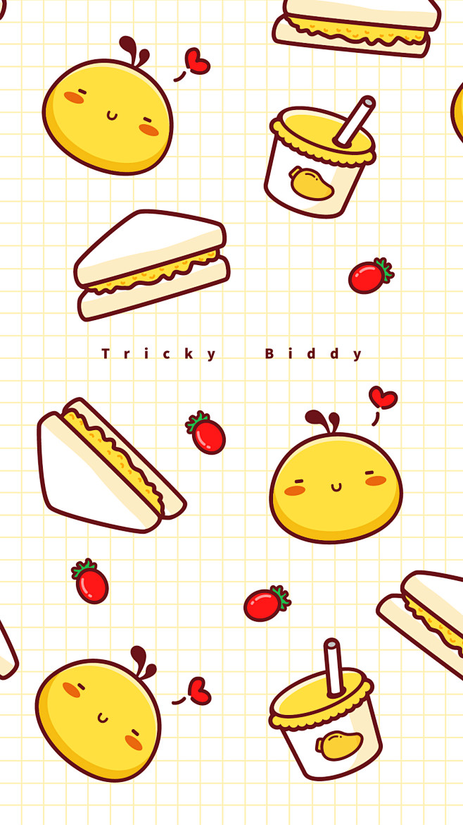 hwh08从吆瑶珧杳转采于2020-09-05 15:25:00美味早餐～三明治卡通hwh