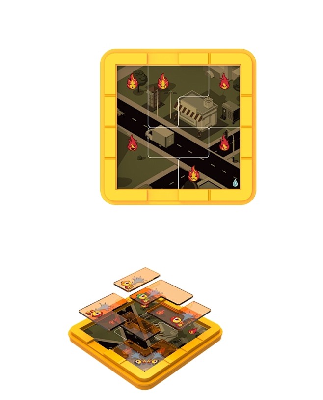 菠萝树灭火小将锻炼儿童逻辑思维训练游戏专注