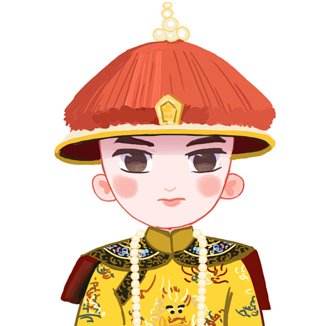 清朝皇帝Q版图片