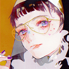 烊烊家的小仙女吖♥采集到【 动漫头像集。】