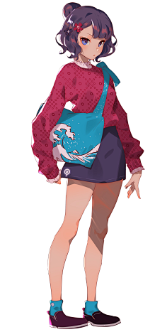 Twinsvicky采集到美美插画