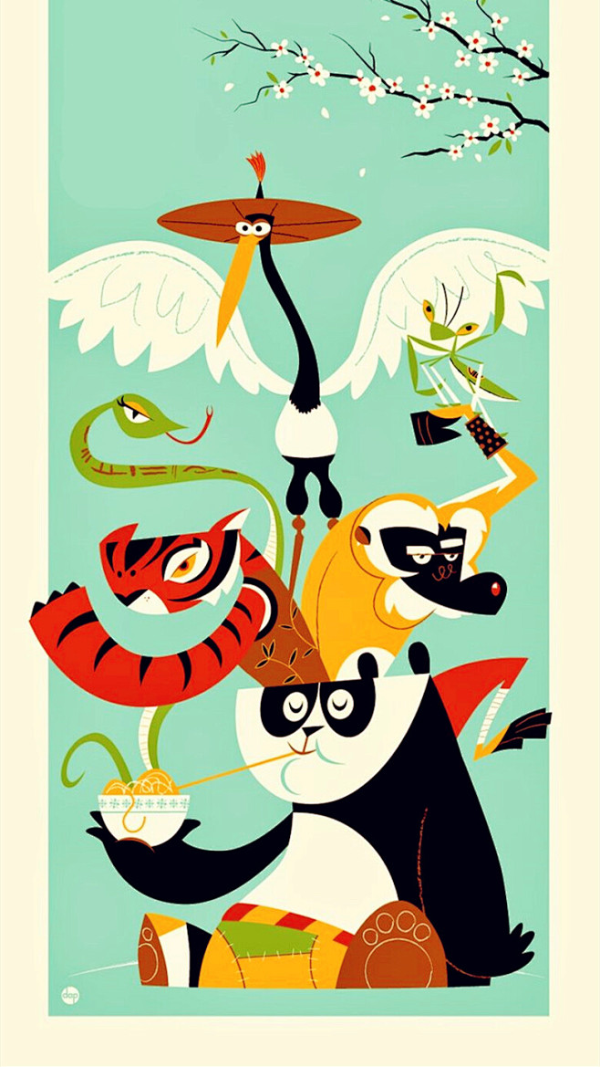 笑笑转采于2022-01-28 11:13:59功夫熊猫1喜欢插画一只黄小米