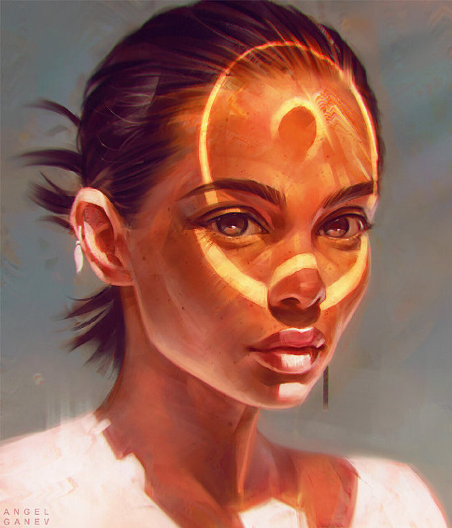 捕捉最美的光影魅力丨插画师angelganev