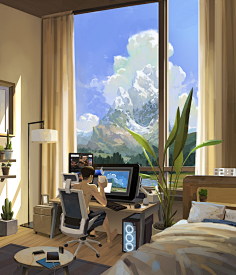 五棵森林采集到场景