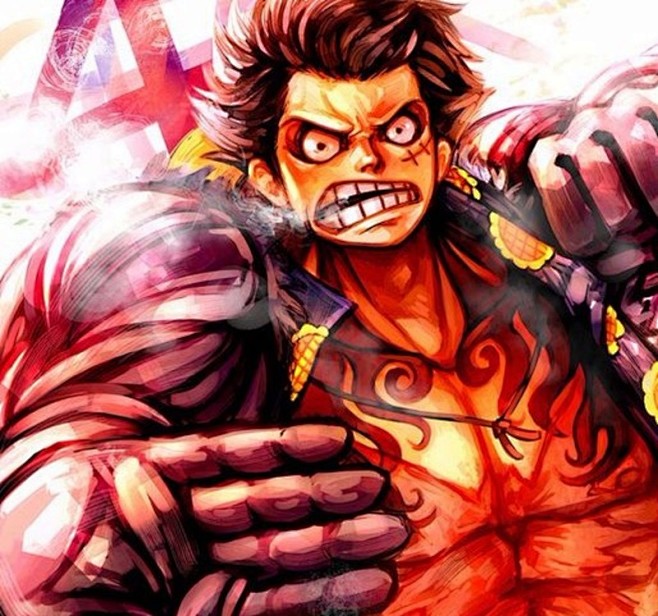 路飞四档弹力人