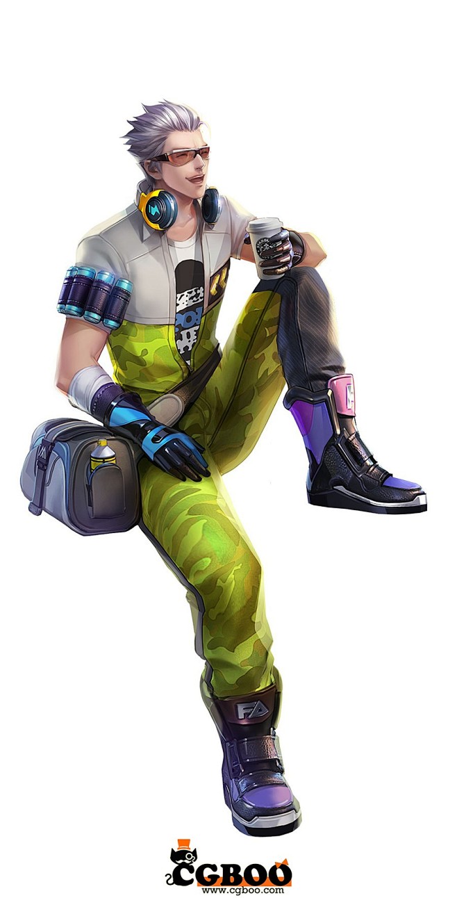 2309 原画资源-《枪神纪》游戏素材资源包下载