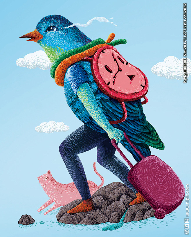 的灵感库从·南风·转采于2020-04-06 17:54:49插画插画,灵感 创意