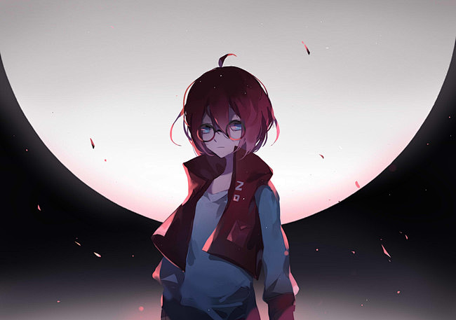 凹凸世界同人图插画壁纸紫堂幻