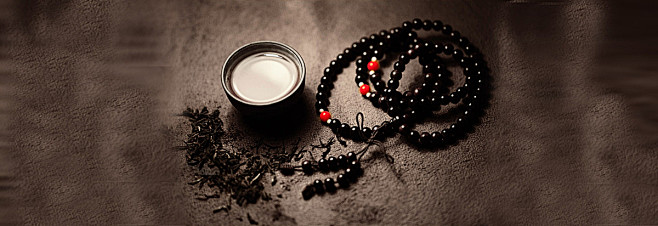 禅意境佛珠静海报banner中国风图库png图片花瓣网图片素材背景素材