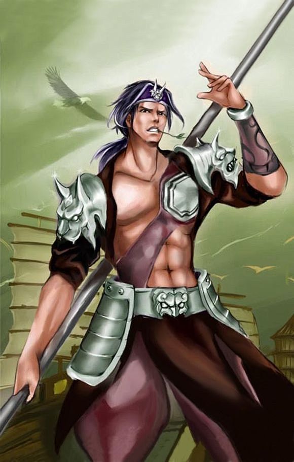 冰黑色咖啡采集于2017-09-01 22:13:39凌统~经典形象三国杀系列卡图冰