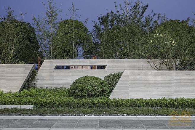 售楼处对景景墙2jpg