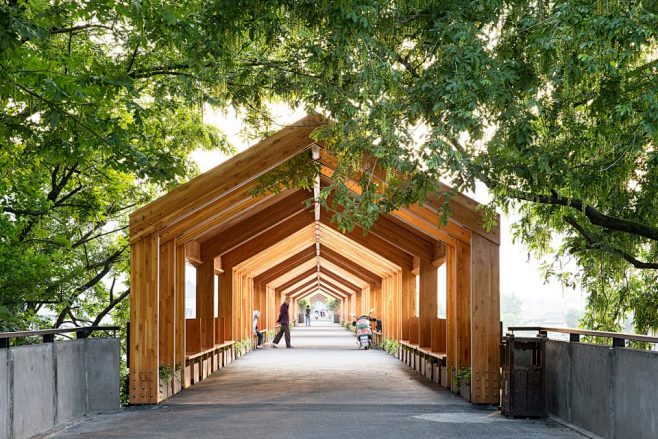 石门廊桥,松阳 / dna建筑事务所 -.