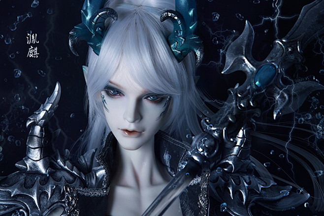 龙魂人形社古风bjd娃娃麒麟人版上古传说龙魂限定麒麟湚麒