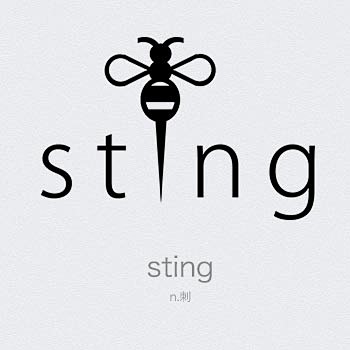 字体设计师toshie的创意单词英文也可以象形topys全球顶尖创意分享