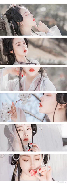 午无色采集到古风cos