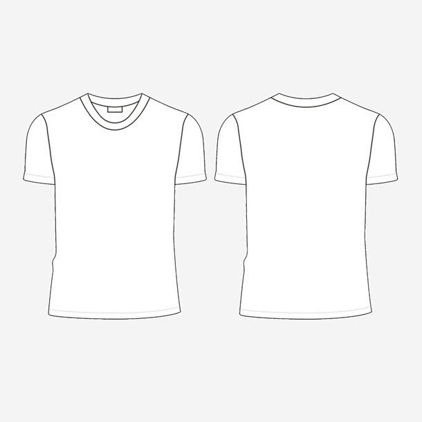 白色t恤高清素材t恤矢量图白t恤白色t恤白色短袖免抠png设计图片免费