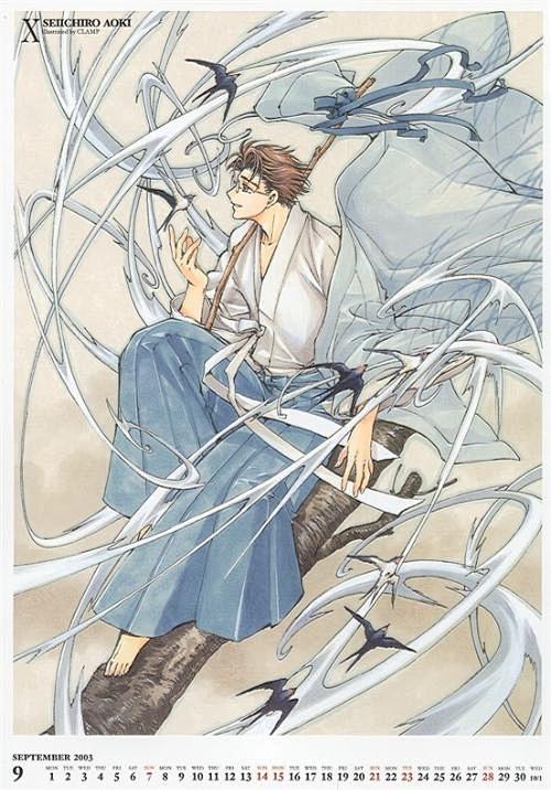 CLAMP作品集 动漫美少年 二次元帅哥美