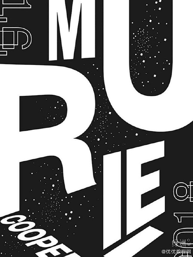 灵感的诞生优优灵感推荐早起学排版通过对元素的重复变形为平面设计