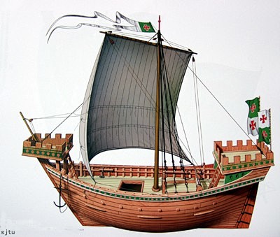 15世纪末的汉萨同盟柯克船