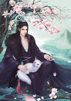 yDurwlEN采集到古风手绘男