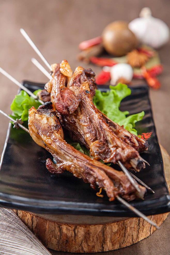 烤羊排