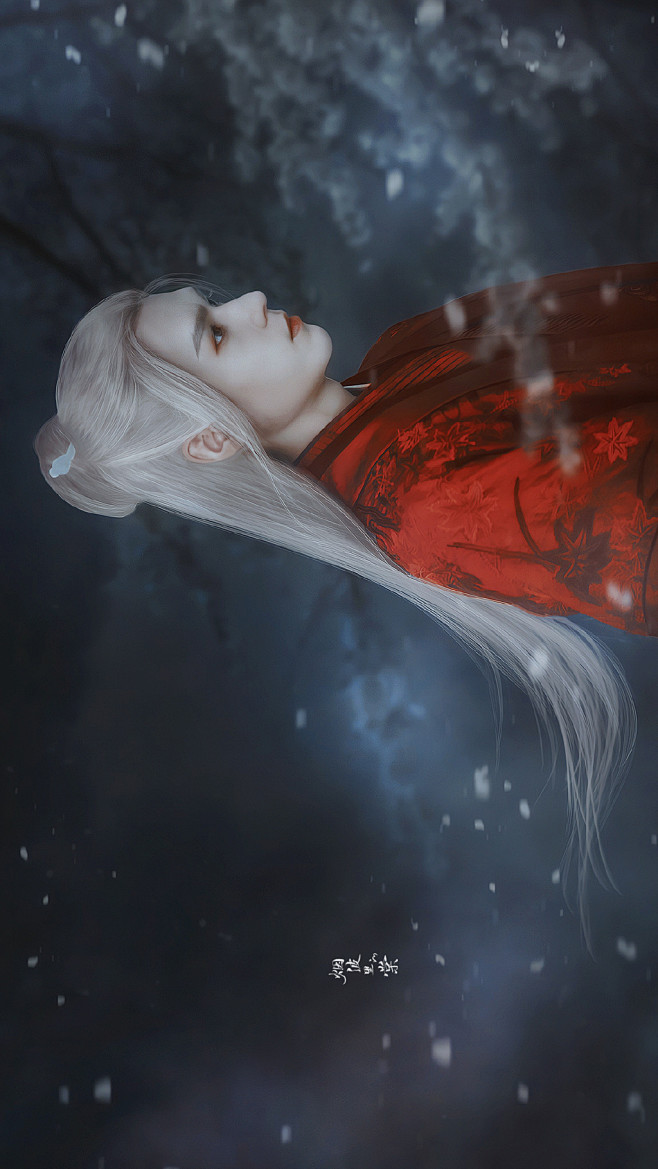 山河令龚俊温客行红衣白发老温必来自烟波里的棠微博