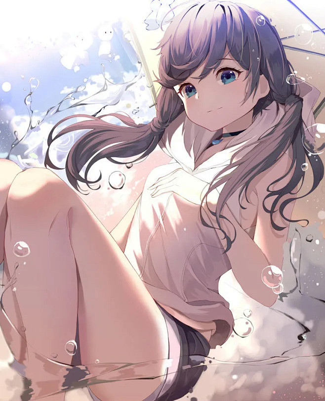 王道的可爱~低双马尾少女特辑 : 把头发.