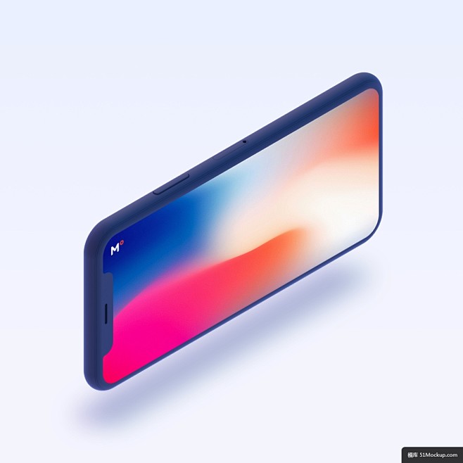 高分辨率iPhoneX样机UI作品展示模型021模板