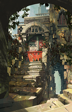 五棵森林采集到场景