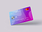 时尚高端高品质的逼真质感VIP卡银行卡芯片卡信用卡会员卡设计VI样机展示模型mockups – 云瑞设计